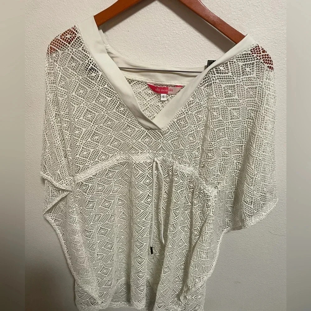Ella Moss Isla beach‎ tunic coverup size Small